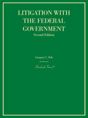cover image of Litigation with the Federal Government